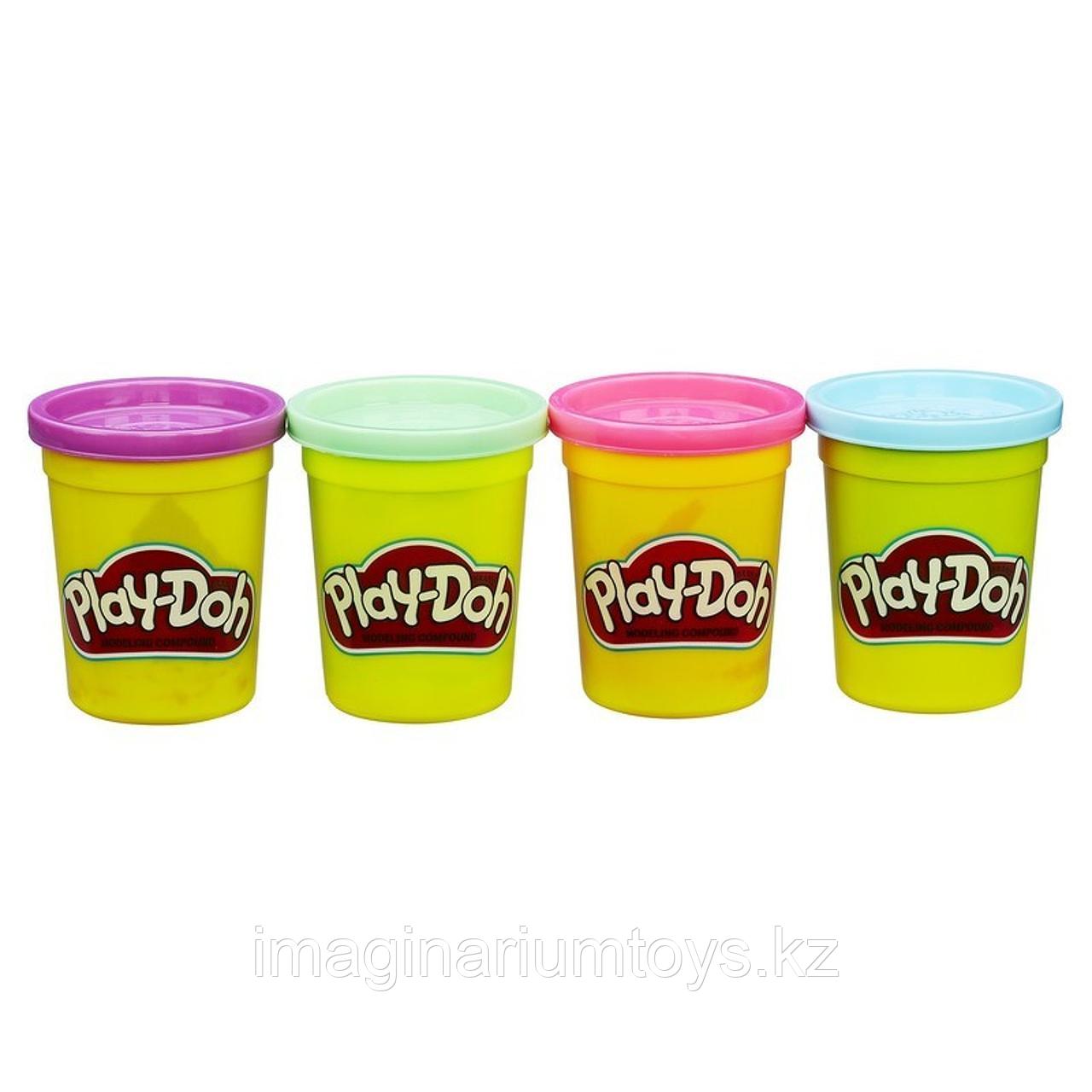 Пластилин детский Play-Doh набор 4 цвета в ассортименте - фото 4 - id-p81753477