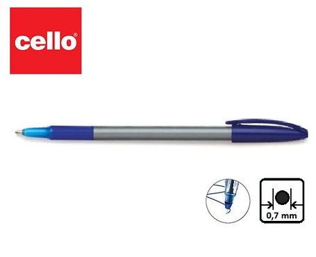 Ручка шариковая Cello Office Comfi-grip, 0,7 мм, черная, фото 2