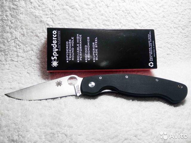 Spyderco PA60-BK складной нож.