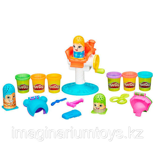 Play-Doh пластилин набор с формочками "Сумасшедшие прически" - фото 2 - id-p81754901