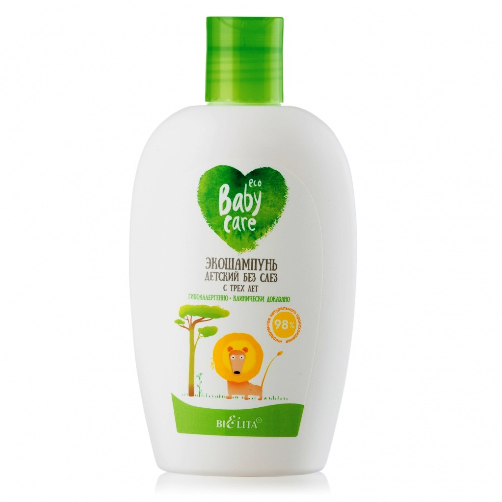 BV BABY ECO CARE Шампунь детcкий с 3 лет 260 мл