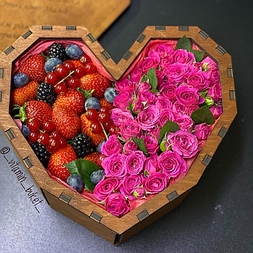 Подарочная коробка сердце для мамы, фото 2