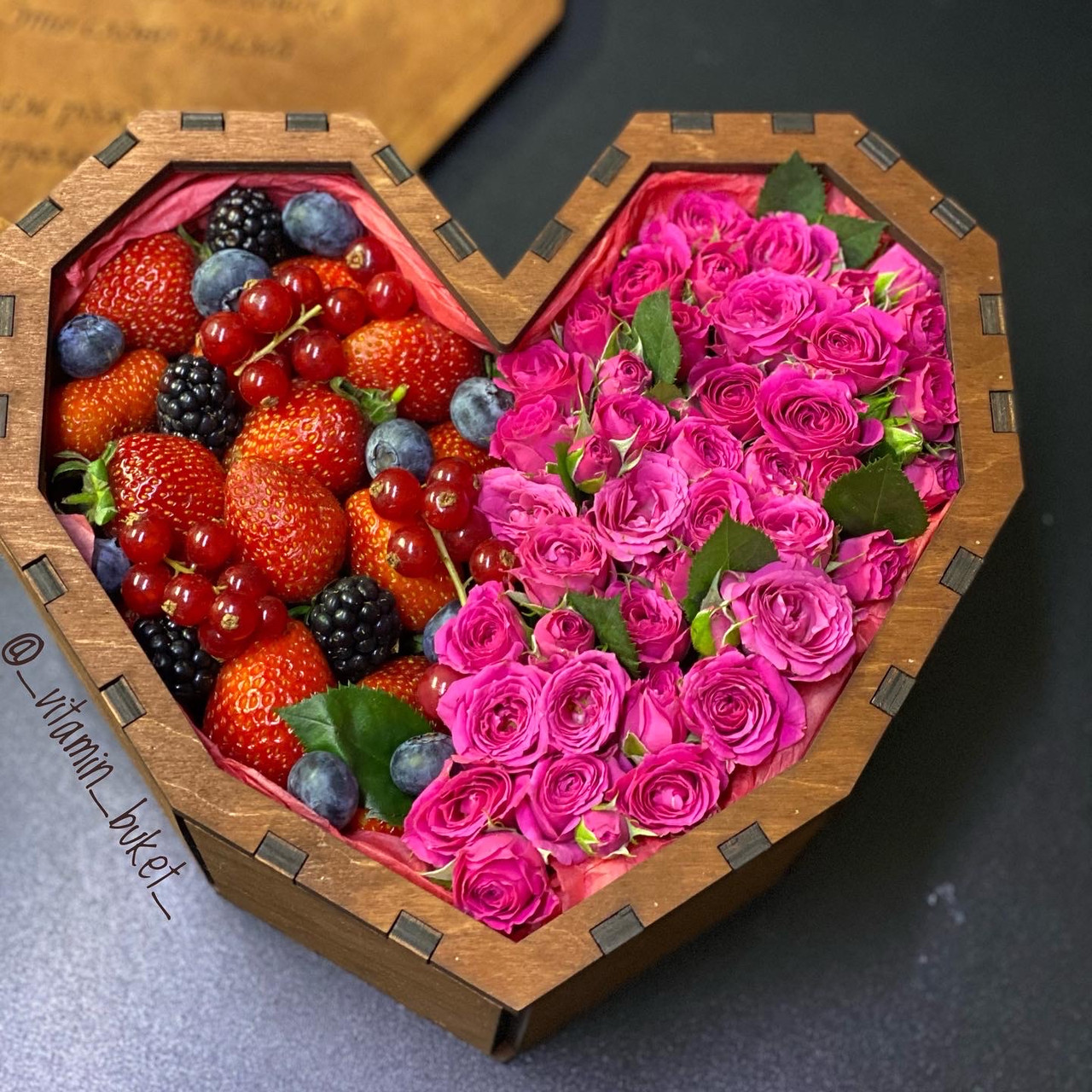 Подарочная коробка сердце для мамы - фото 2 - id-p81756972