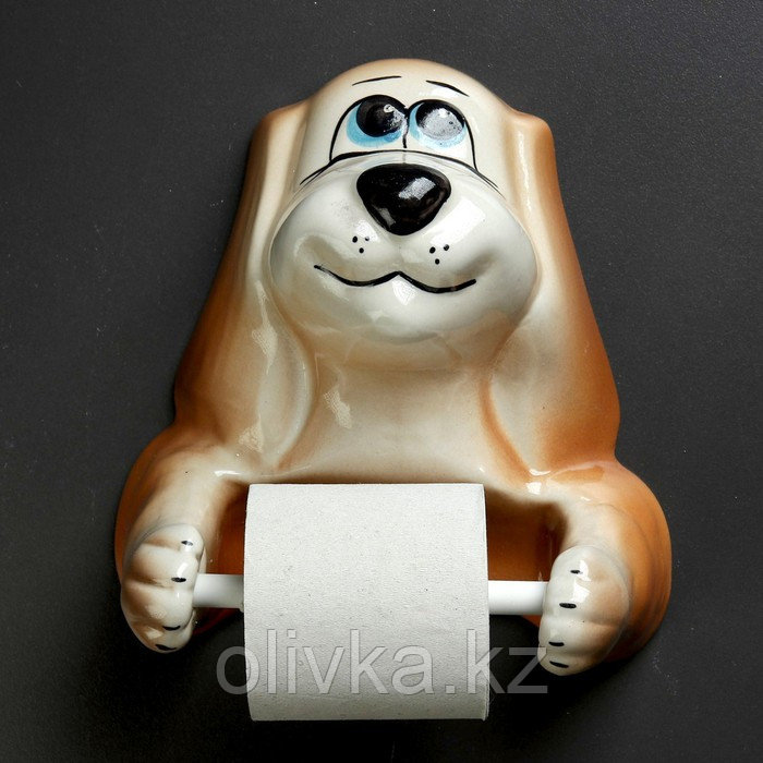Фигурный держатель бумаги "Собака"