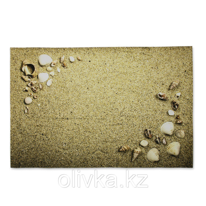 Коврик Доляна «Песчаный пляж», 80×120 см