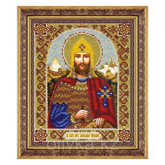Набор для вышивки бисером «Святой Александр Невский»
