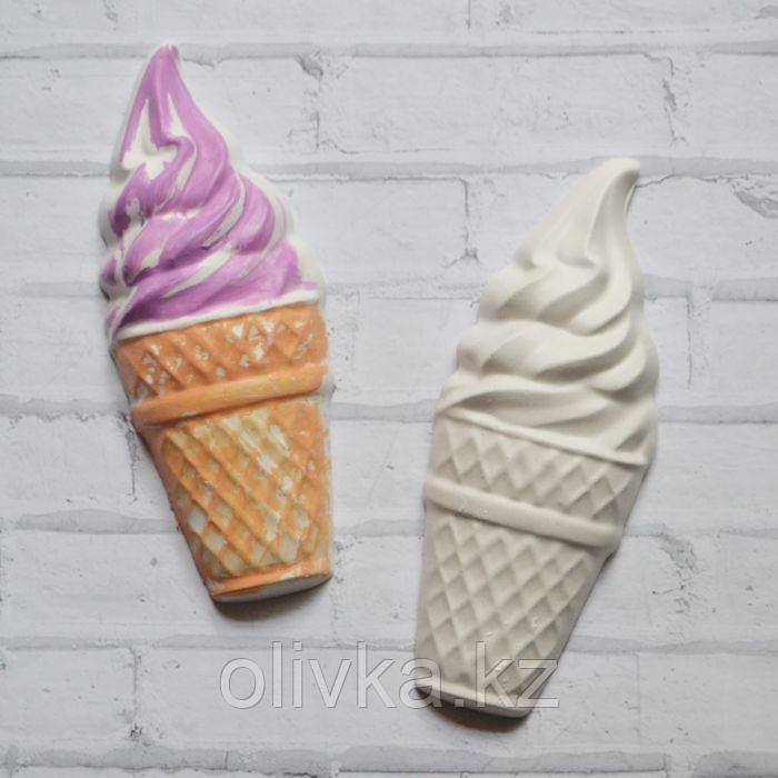 Фигура для раскраски с подвесом "Рожок мороженое" 10х4х2см - фото 2 - id-p81760256