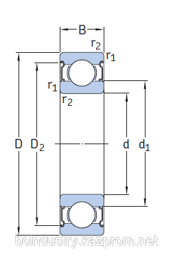 6205-2Z/C3   подшипник FAG