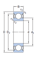 6202-2Z/C4   подшипник SKF