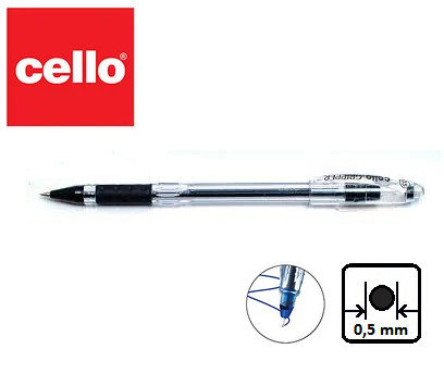 Ручка шариковая Cello Gripper 1, черный, фото 2