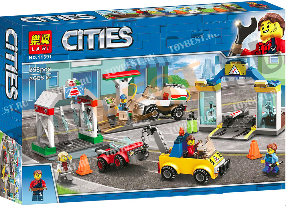 Конструктор LARI Cities Автостоянка 11391