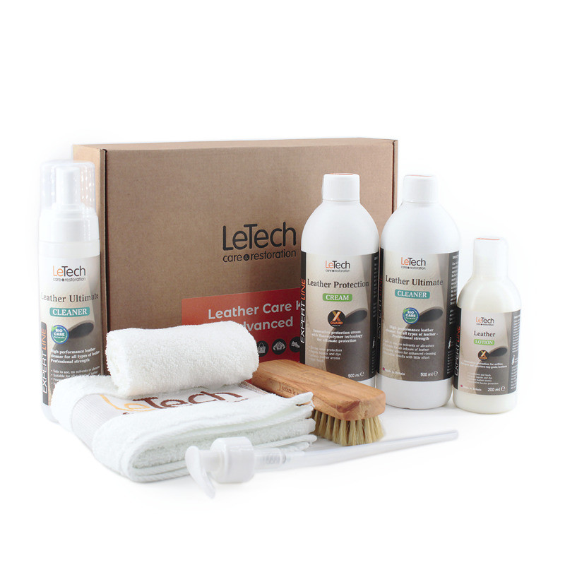 Большой набор для ухода за кожей (Leather Care Kit Advanced) от LeTech - фото 1 - id-p81039505