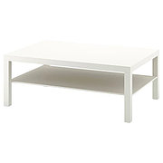 Журнальный стол ЛАКК белый 118x78 см ИКЕА, IKEA