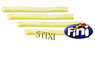 СТИКСЫ stixi лимон желтые (пластик кейс  200 шт.) 1,55кг /FINI Испания/