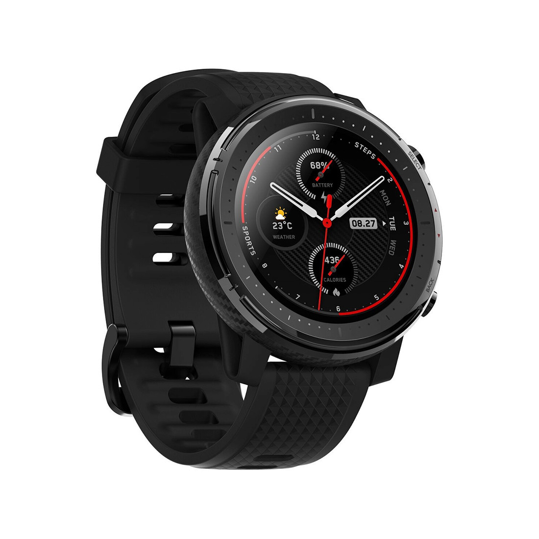 Смарт-часы Xiaomi Amazfit Stratos Smart Sports Watch 3 A1929 (Black), фото 1