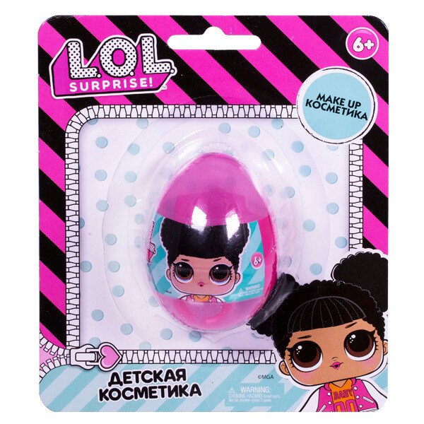 Corpa LOL5105 Детская декоративная косметика LOL в маленьком яйце на блистере
