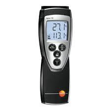 Термометр цифровой TESTO 110 (-50...+125 (150)*С; +/-0,1*С), батарея, протокол калибровки без зондов