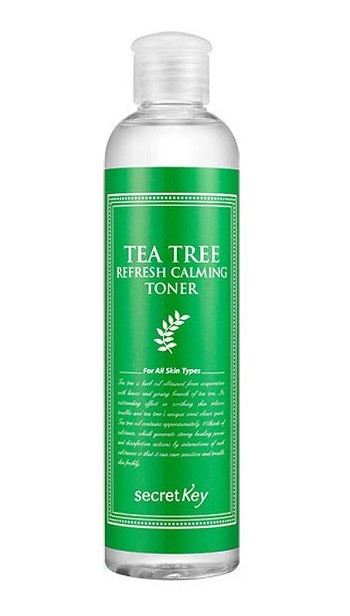 Очищающий тоник с маслом чайного дерева для проблемной кожи Secret Key Tea Tree Refresh Calming Toner