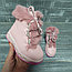 Ботинки девочки розовыена меху, фото 2