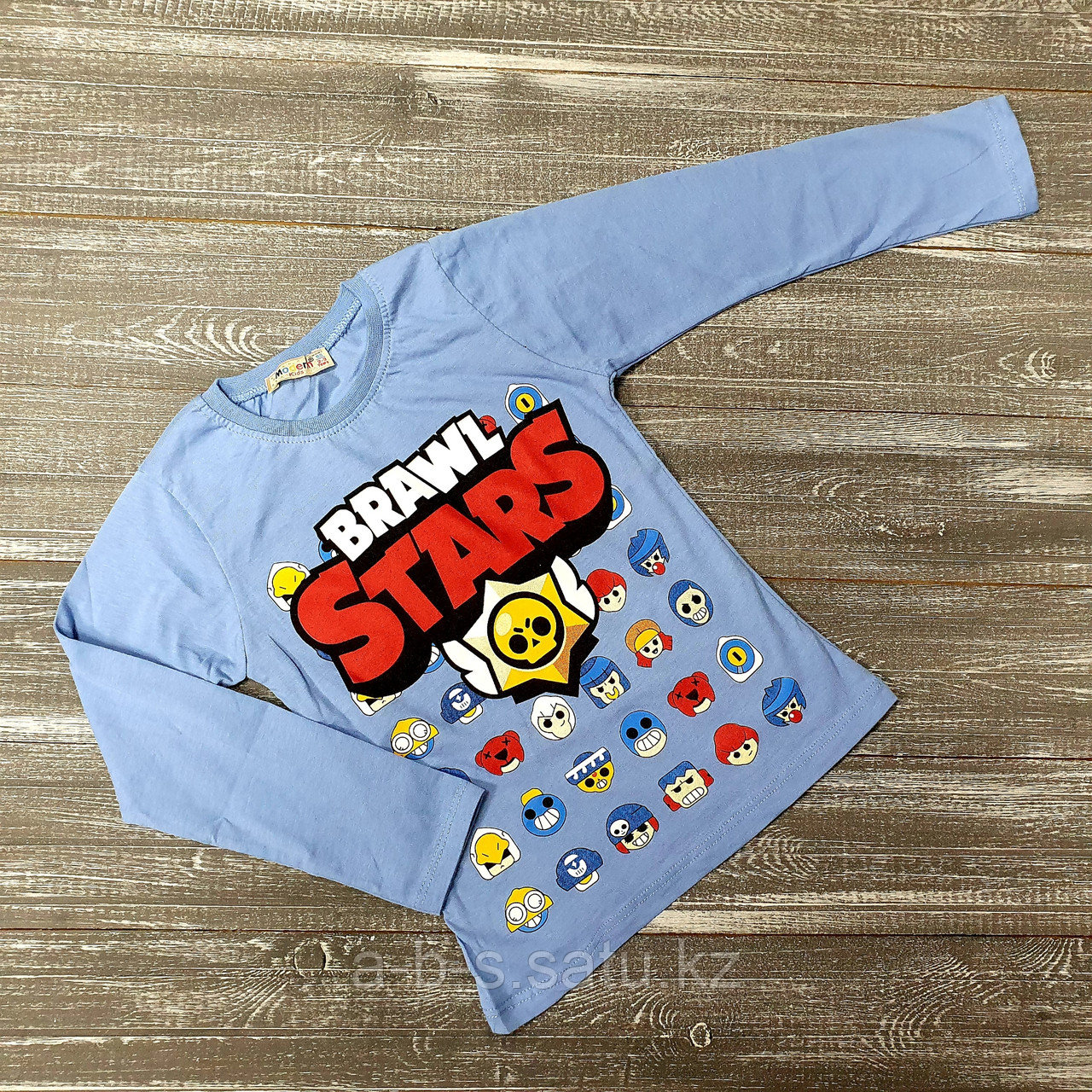 Лонгслив в лавандовой расцветке Brawl stars
