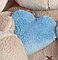 Мягкая игрушка "Zaika Mi" Зайка Ми в голубой шапке с сердечком (малыш), фото 3