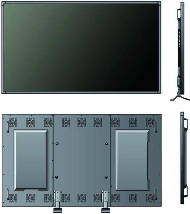 Коммерческий дисплей 98" Ultra HD 4K x 2K Professional LED Backlit LCD Display - фото 2 - id-p81808640