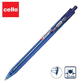 Ручка шариковая Cello Quick автомат, синий ОРИГИНАЛ