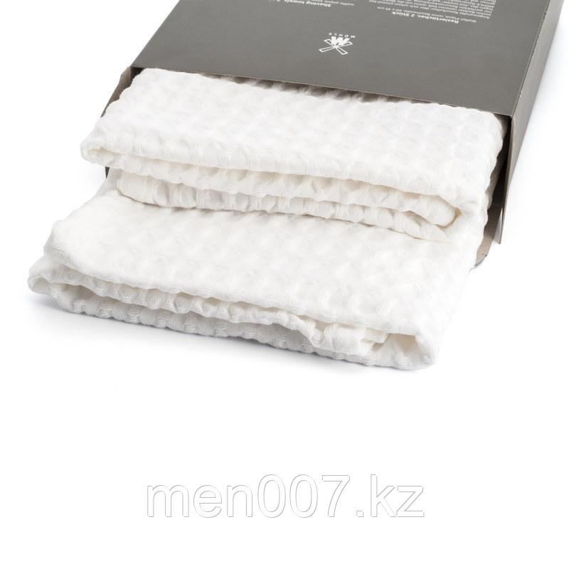 Muehle Набор вафельных полотенец для бритья 100% хлопок (2 шт), фото 1