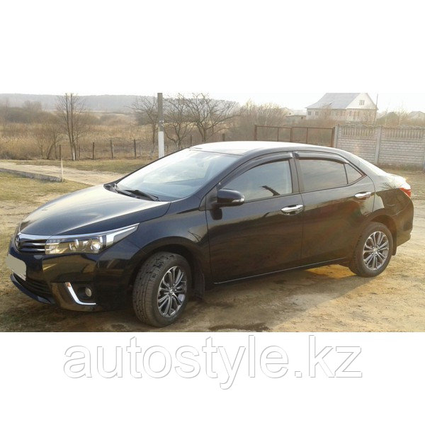 Дефлекторы боковых окон Toyota Corolla 2013+  EGR