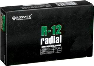 R-12 Пластырь кордовый 70х120мм 1сл Rossvik ( в упаковке 10 шт ) - фото 1 - id-p8489968
