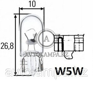 Narva 17177 W5W 12V С10 - фото 2 - id-p81816184