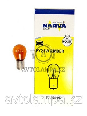 Narva 17638 PY21W 12V Orange Amber