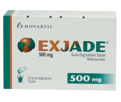 Эксиджад (Exjade) деферазирокс (deferasirox) 250 мг, 500 мг таб. (Европа)