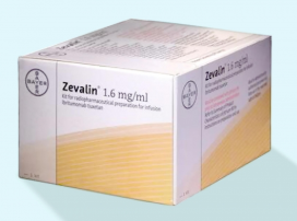 Зевалин (Zevalin) ибритумомаб тиуксетан (ibritumomab tiuxetan) 2 мл набор для приг. р-ра