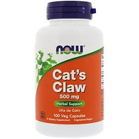 Now Food Cats Claw 500 mg, 100 caps