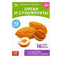 Обучающие карточки Г. Домана «Орехи и сухофрукты», на скрепке, 20 стр. 15757 Обучающие карточки Г. Домана «Орехи и сухофрукты», на скрепке, 20 стр.
