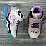Кроссовки Adidas air фиолетовые шнурки, фото 2