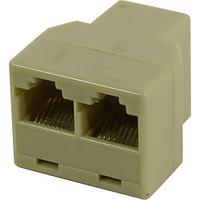 Переходник RJ45F - 2RJ45F