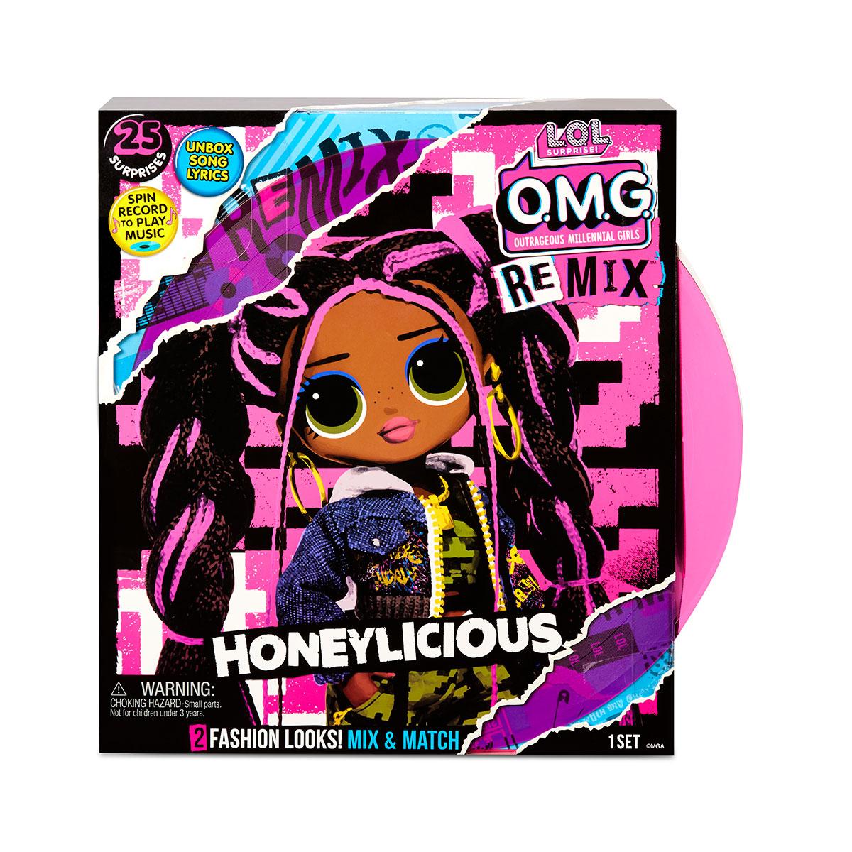 LOL OMG Remix Музыкальная Кукла ЛОЛ ОМГ Ремикс Милашка (Honeylicious), ЛОЛ Сюрприз