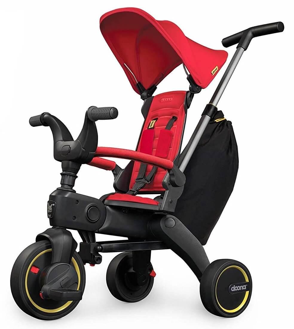 Складной трехколесный велосипед Doona Liki Trike S3 Flame Red