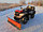 Снегоуборочный отвал ATV 1,5 М (для квадроцикла) быстросъемный., фото 2