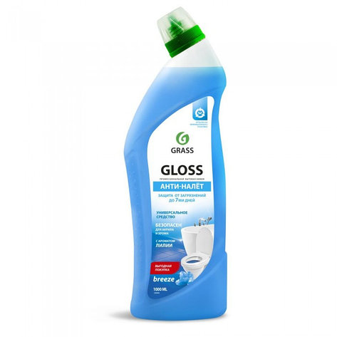 Чистящий гель для ванны и туалета Gloss breeze , фото 2