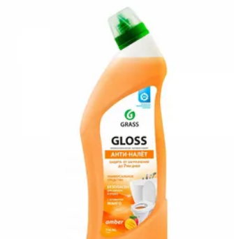 Чистящий гель для ванны и туалета Gloss amber, фото 2