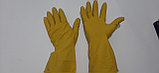 Гелевые перчатки Лилия-1 Оригинал (По запросу)  Цвета Желтый и Бежевый  размер Л,М(400шт), фото 4