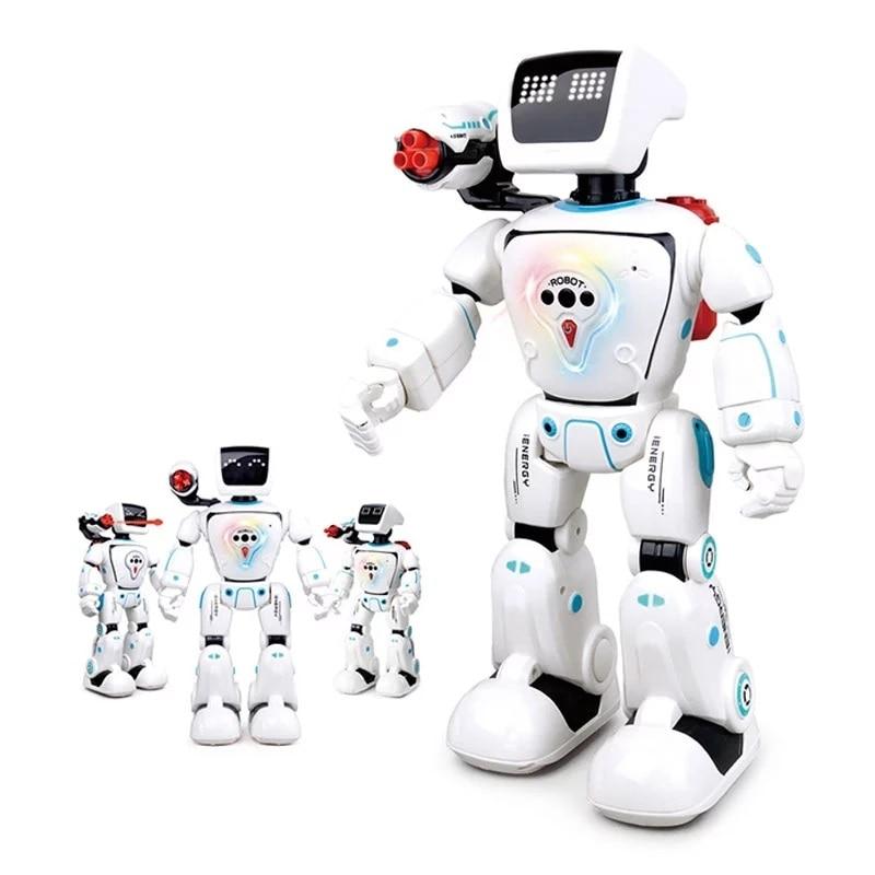 🤖 Робот управление пультом, Большой шагающий Гидро робот, Русский интерактивный, стреляющий, говорящий собака