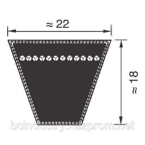SPC 2360 ремень optibelt SK