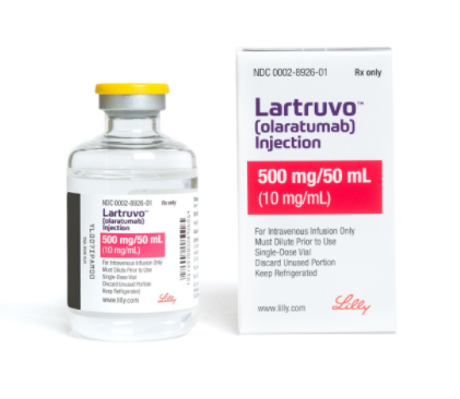 Лартруво (Lartruvo) оларатумаб (olaratumab) 10 мг/ мл, 500 мг/50 мл США