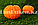 Искусственная тыква декоративная муляж маленькая оранжевая 10,5х12 см, фото 3