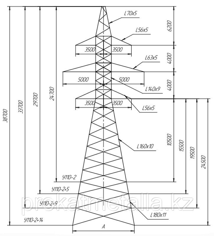 Опора 1У110-3, фото 1