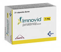 Имновид (Imnovid) помалидомид (pomalidomide) 1 мг, 3 мг, 4 мг Европа